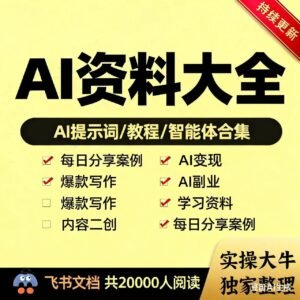 Ai提示词/AI定制/扣子工作流/扣子coze/prompt/智能体/deepseek